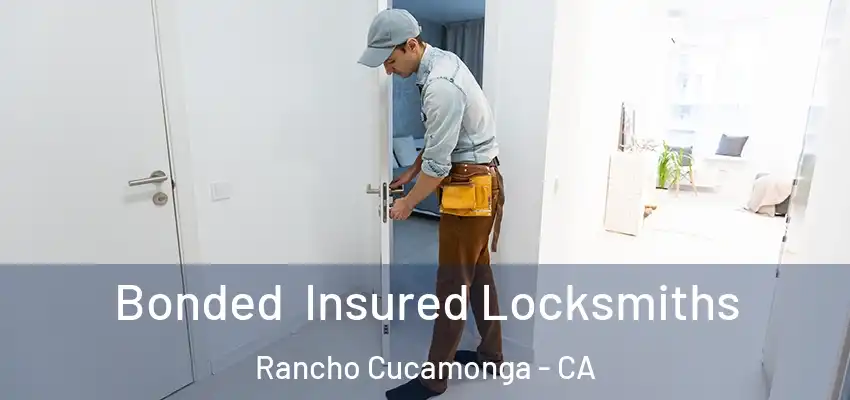  Bonded Insured Locksmiths Rancho Cucamonga - CA